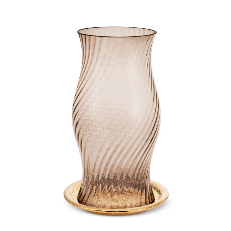 AERIN Milla Concrete / Cement Tabletop Hurricane