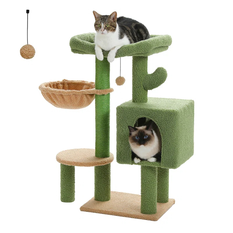 Indoor 35.4"H Cat Tree