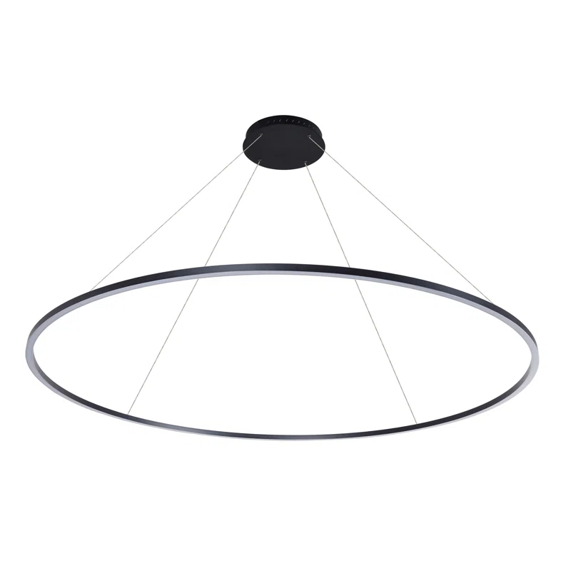 Tania 100-277V ETL Certified Integrated LED Height Adjustable Ring Chandelier