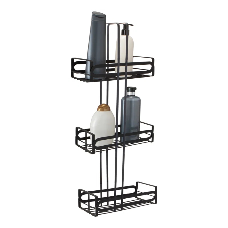 Elle Decor Noir 3 Tier Spa Tower in Black