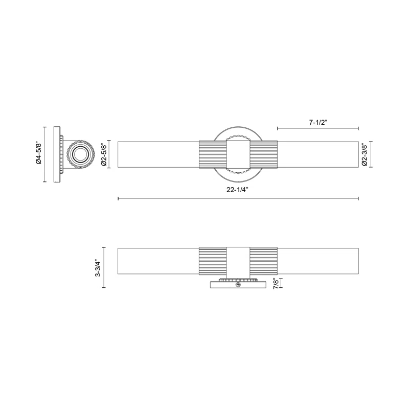 Alora Mood Rue Steel Wallchiere