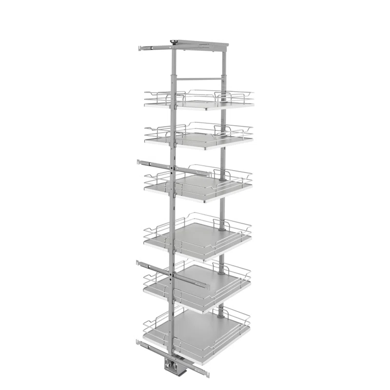 Rev-A-Shelf Rev-A-Shelf Adjustable Solid Surface Pantry System for Tall Pantry Cabinets