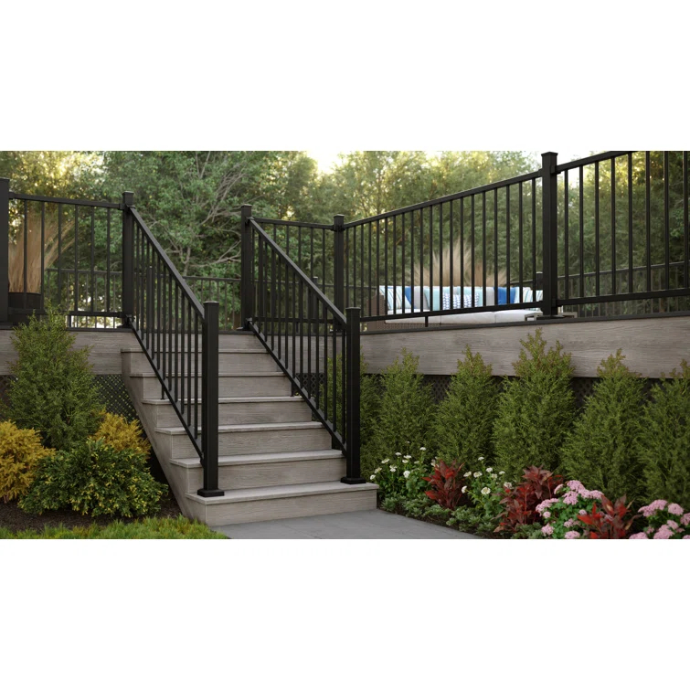Fortress Building Products Inspire Railing 2.5-in x 2.5-in Aluminum Post Cap