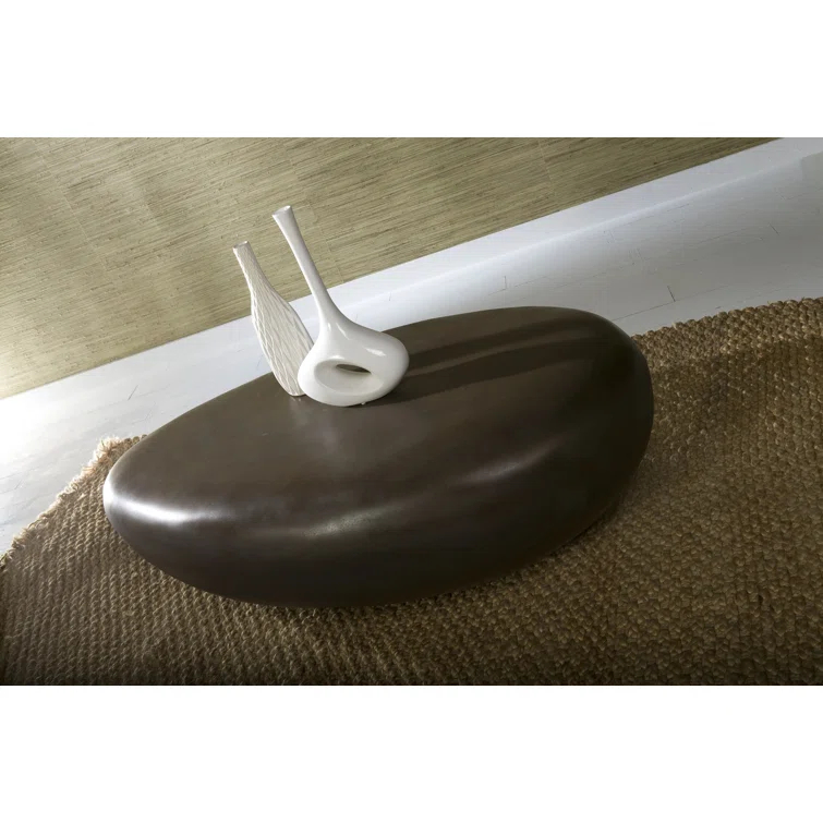 Phillips Collection River Stone Solid Coffee Table