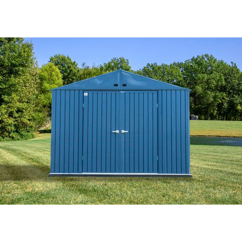 Arrow Arrow Elite 10 ft. W x 12 ft. D Galvanized Steel Storage Shed