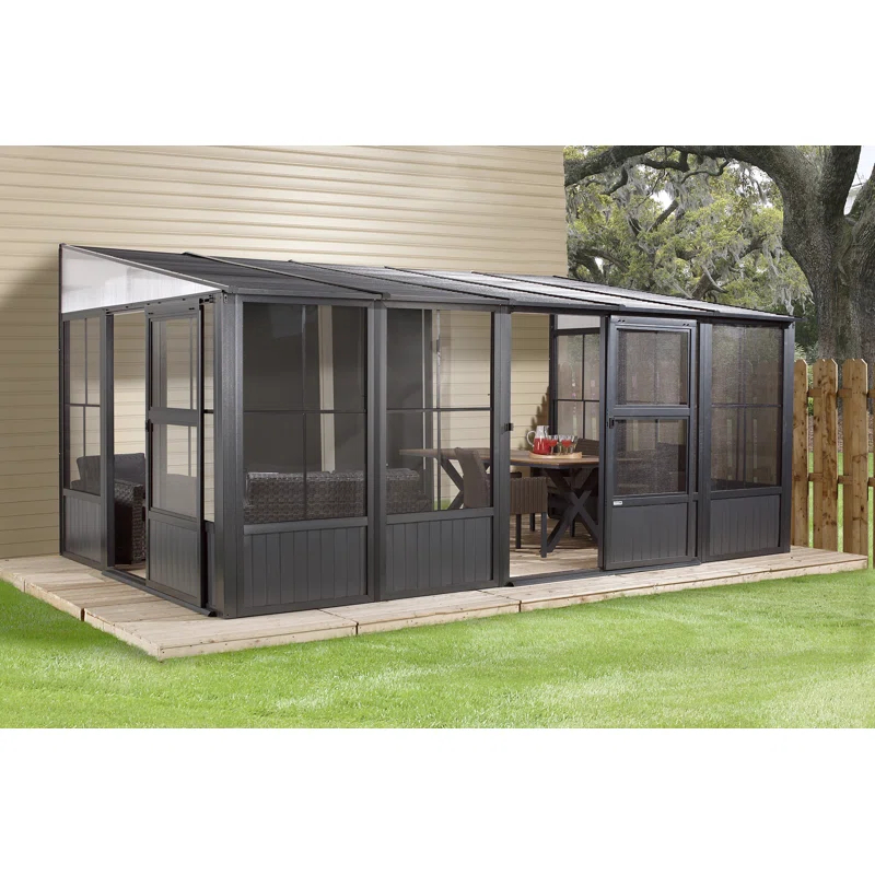 Sojag Charleston 16 Ft. W x 10 Ft. D Aluminum Patio Gazebo