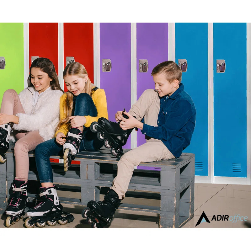 12'' Wide Steel 1-Tier School and Gym Locker
