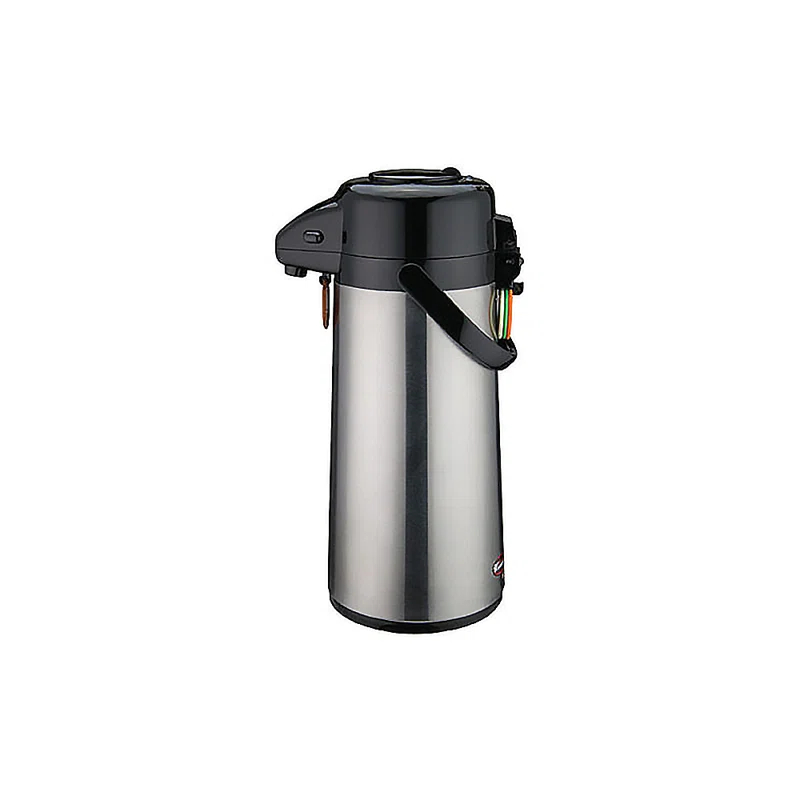 EcoQuality Ecoquality 3 Liter Glass Lined Stainless Steel Airpot With Push Button