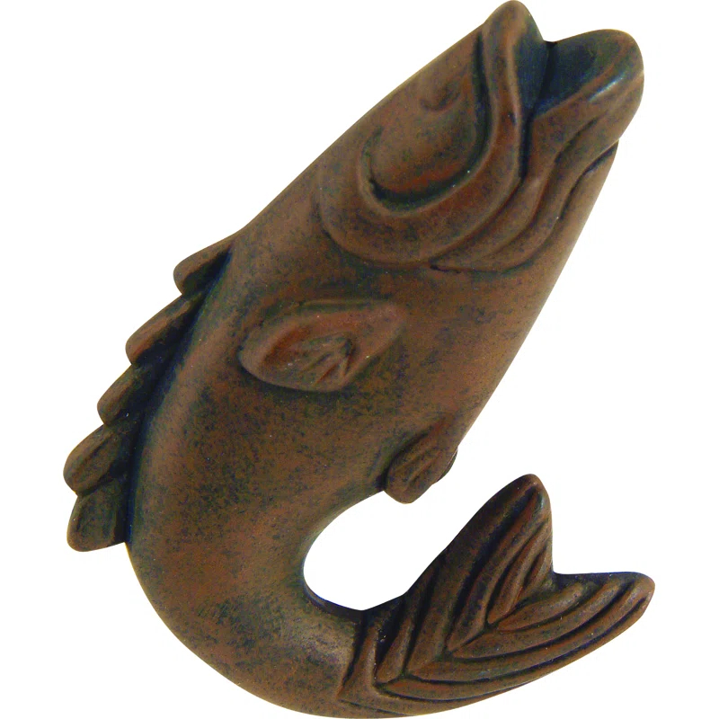 Atlas Homewares Fish 2 1/4" Length Novelty Knob