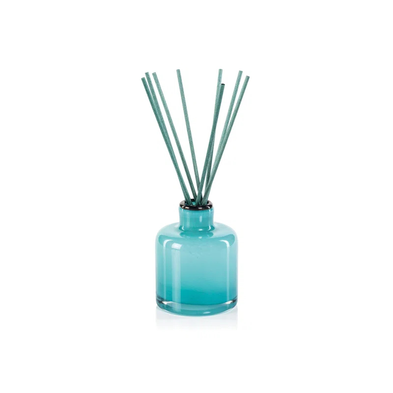 Zodax Serena St. Barth Reed Diffuser, Aqua Palm