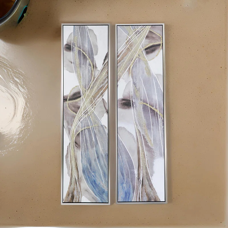 2 - Pieces Painting Print (Set of 2)