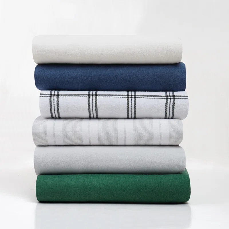 Truly Soft Traditional Cozy Flannel Sheet Set