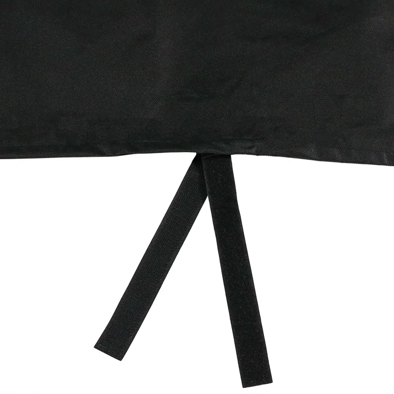 Arlmont & Co. Hamm Black Solid Firewood Log Rack Hoop Cover with PVC Backing