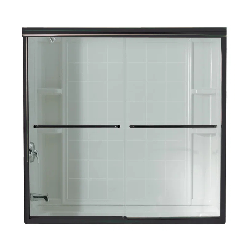 Sterling by Kohler 5425-59DR-G05 Finesse 59.63'' x 55.5'' Bypass Frameless Bath Door