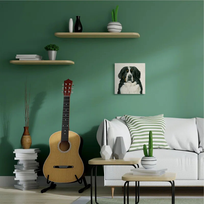 Stupell Industries " Bernese Mountain Dog Portrait " by Grace Popp