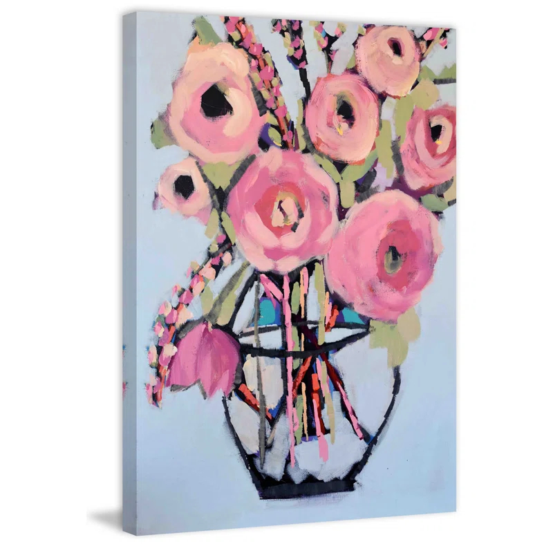 Marmont Hill " Lots Of Pink Flowers " by Michelle Rivera