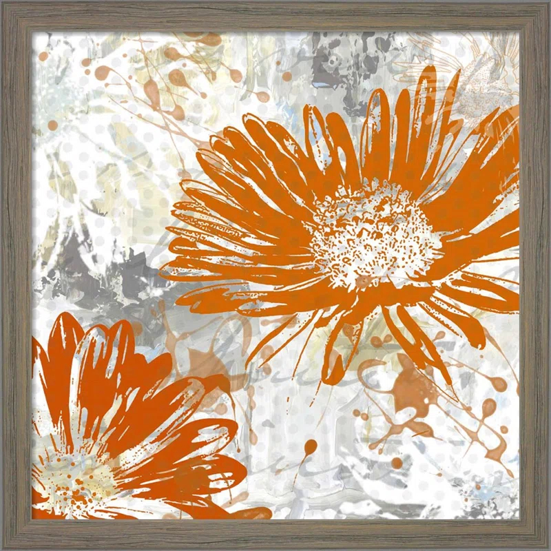 Red Barrel Studio® " Upsy Daisy I & II " by Michael Brey 2 - Pieces