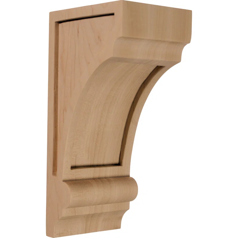 Ekena Millwork Diane Recessed Wood Corbel & Reviews | Wayfair