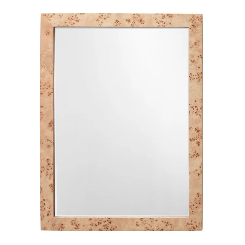 LOOMLAN Wood Flat Wall Mirror
