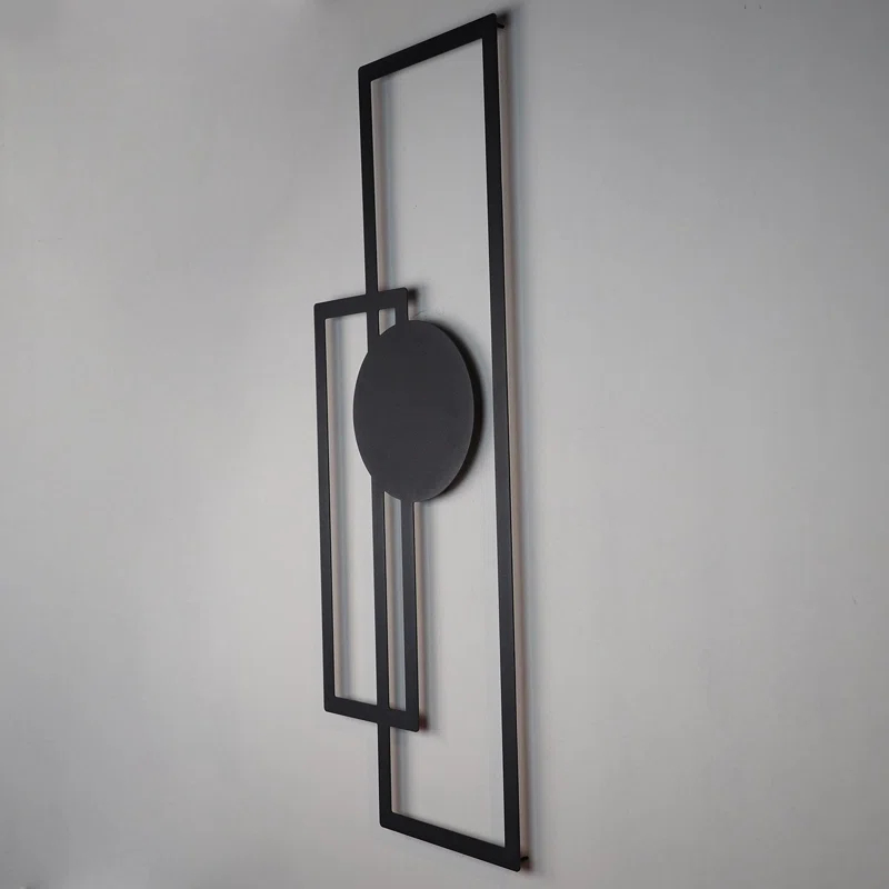 Trident Modern Metal Wall Art