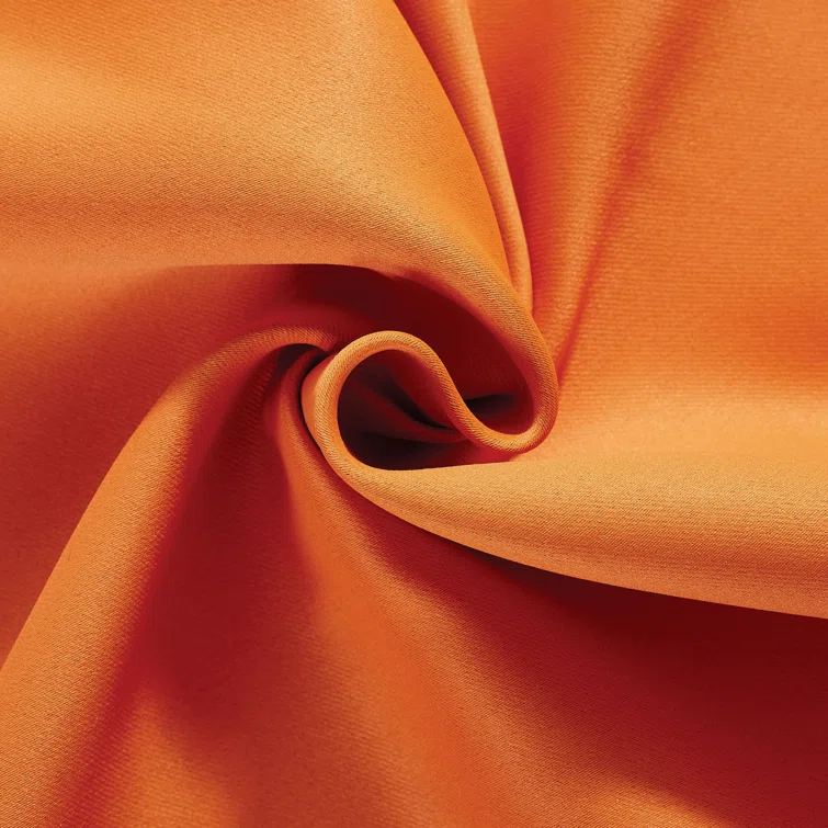 Home Soft Things Solid Blackout Curtain Panel (Set of 2)