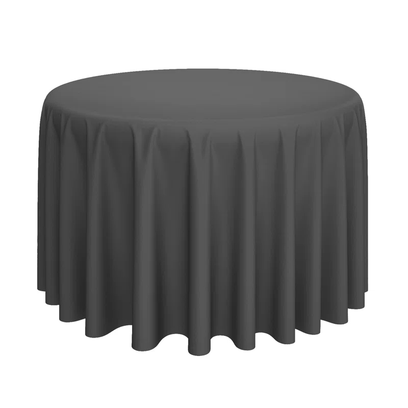 Lann's Linens Solid Color Round Tablecloth