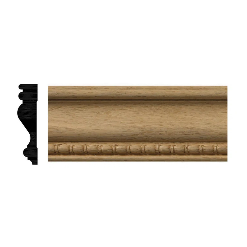 Ornamental Mouldings 2.5 In. D X 3.5 In. W X 82 In. L Unfinished Casing Kit