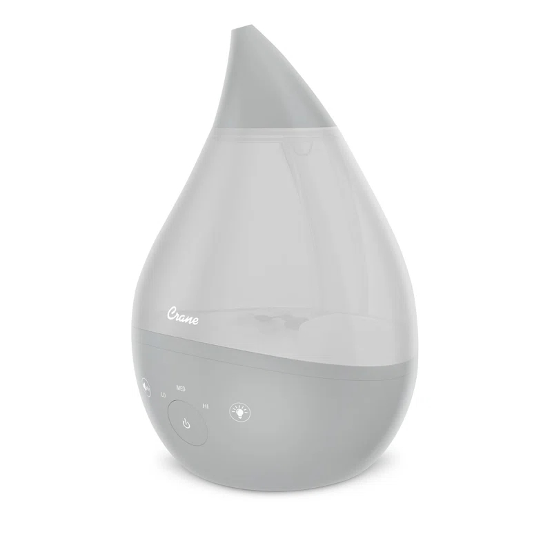 Crane USA Drop 2.0 , 4-in-1 Cool-Mist Humidifier with Aroma Tray & Sound Machine