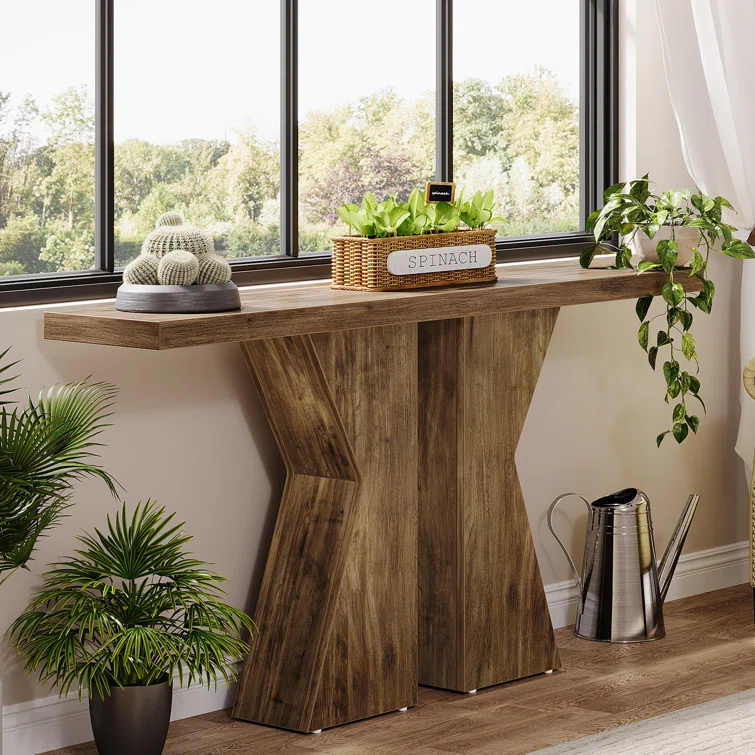 Millwood Pines 55 Inch Console Table