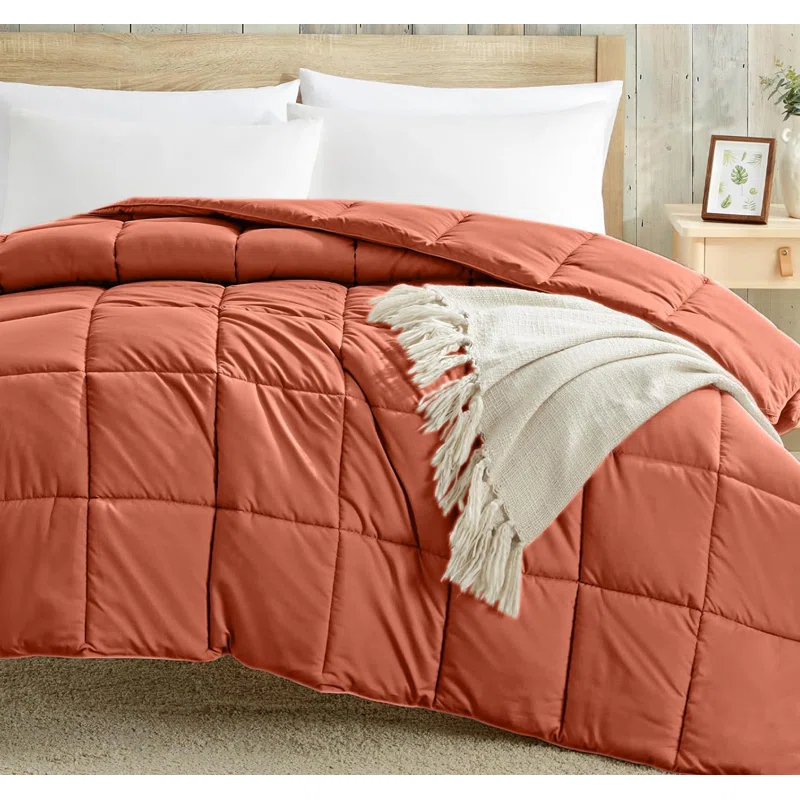 Modern Threads Modern Threads Sanctuary by PCT Down Alternative Microfiber Quilted Reversible Comforter & Duvet Insert - Soft, Comfortable Alternative to Goose Down - Bedding for All Seasons
