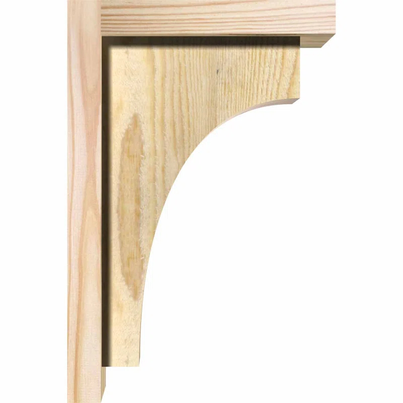 Ekena Millwork Huntington Corbel w/Backplate