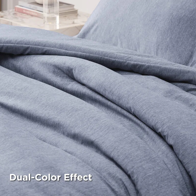 Bedsure Bedsure Cationic Dyed Comforter Set Dorm Bedding