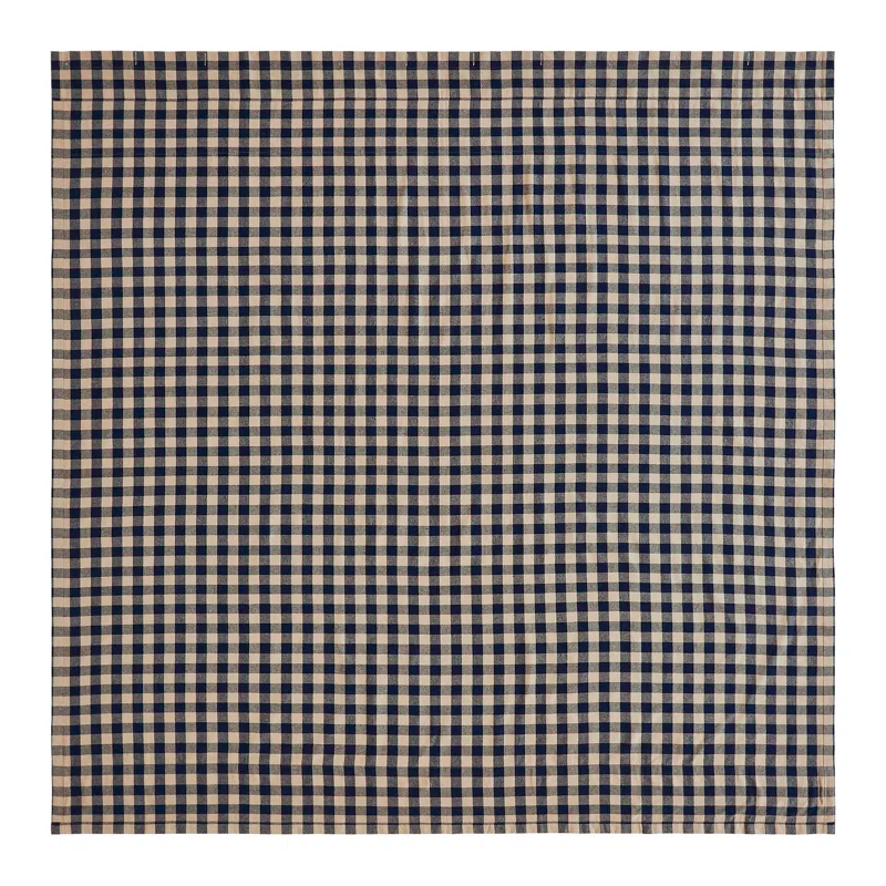VHC Brands Higher Glory My Country Plaid Shower Curtain