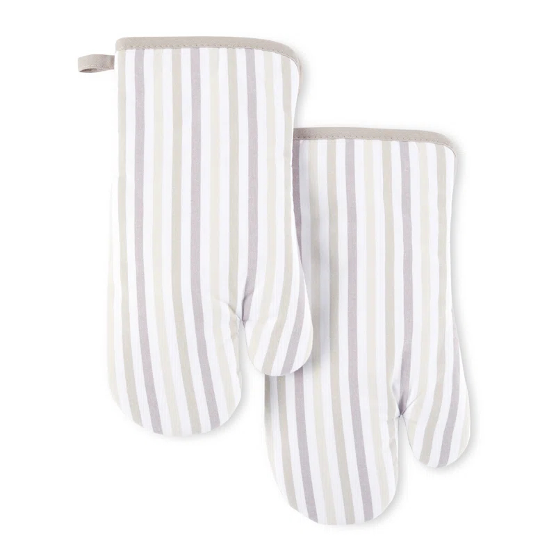 Martha Stewart Martha Stewart Daisy Stripe Oven Mitt (Set of 2)