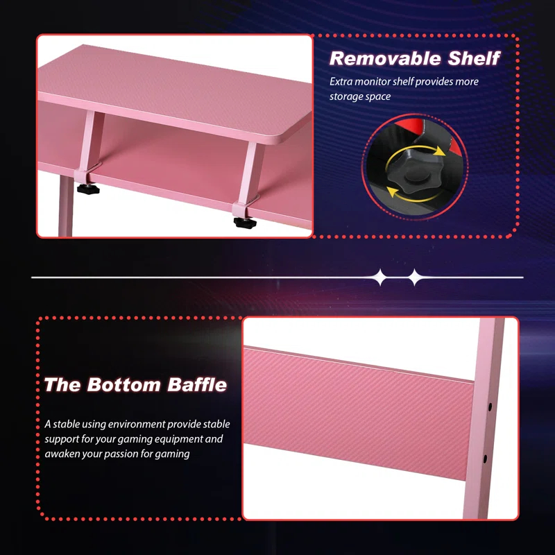 Inbox Zero Lakyah L-Shaped Computer Desk