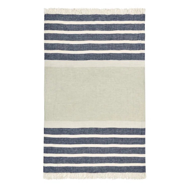 Villa by Classic Home Crawford Hand Woven Throw Blanket
