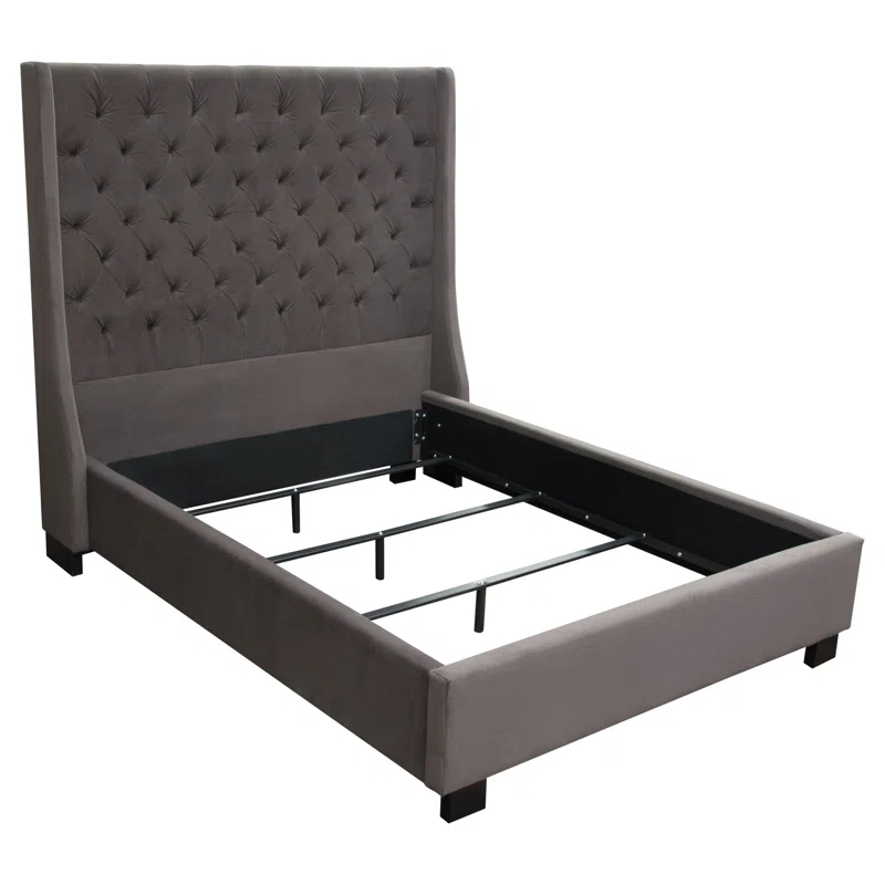 Diamond Sofa Park Avenue Upholstered Wingback Bed