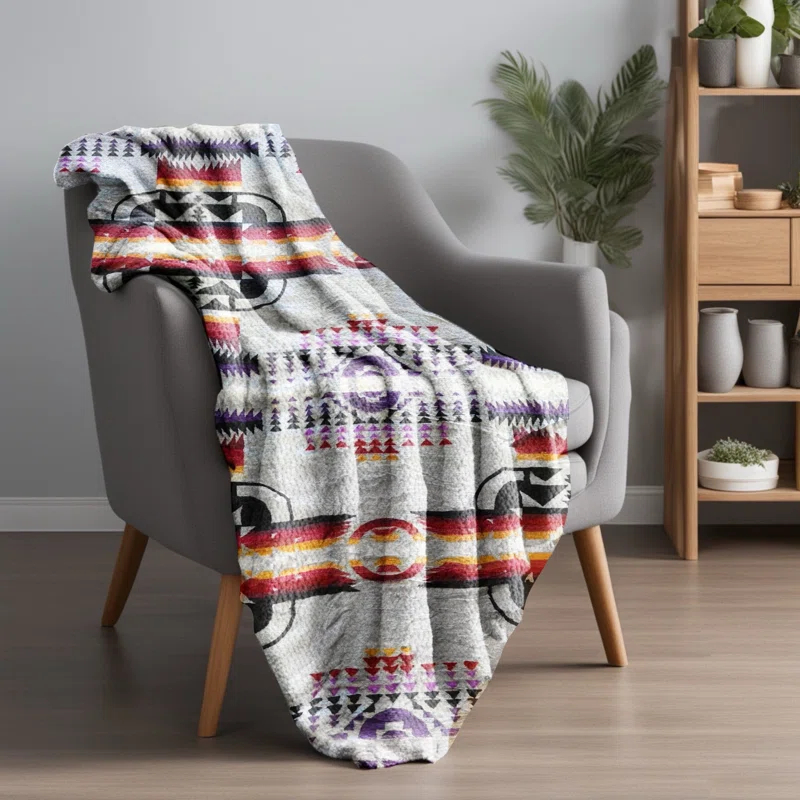 Machine Woven Throw Blanket