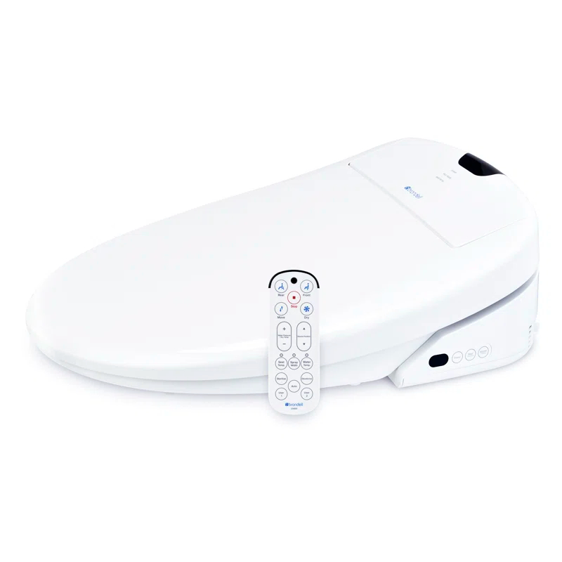 Brondell S1400-RW Swash 1400 Luxury Bidet Toilet Seat Round