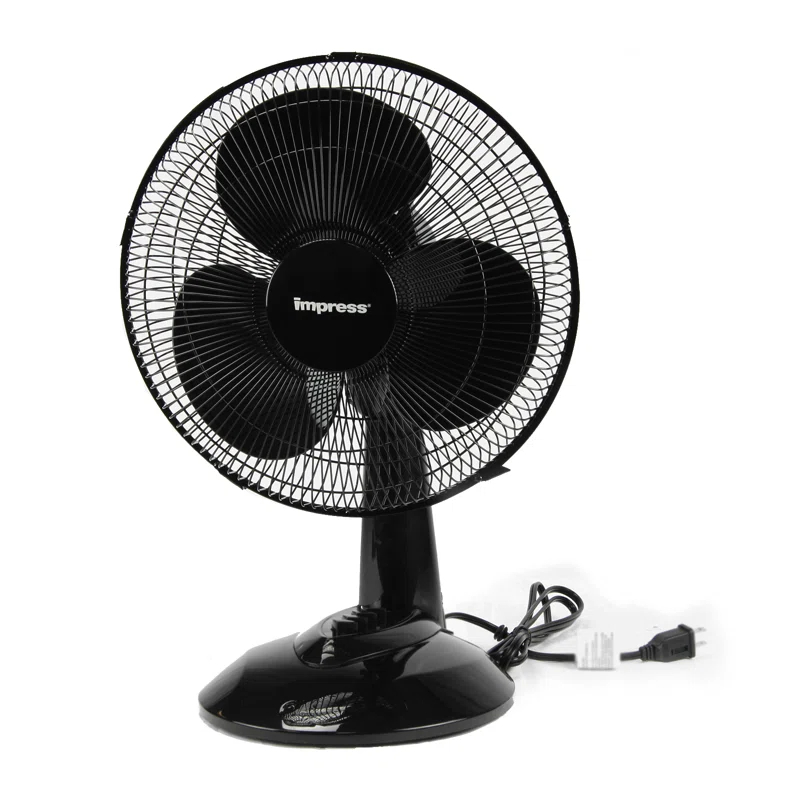 Impress 12in Oscillating Table Fan