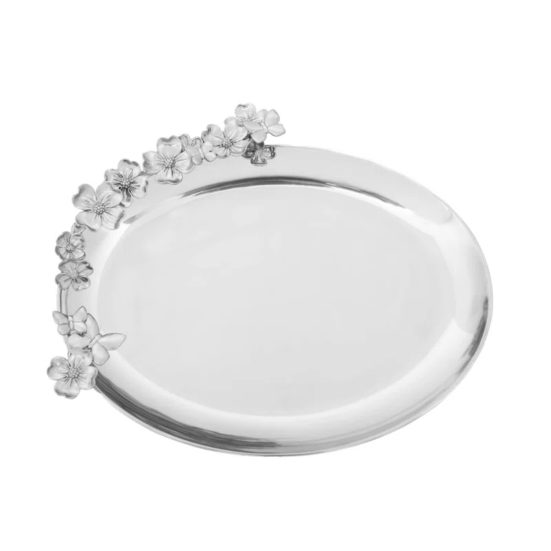 Arthur Court Designs Arthur Court Designs Dogwood Aluminum Platter