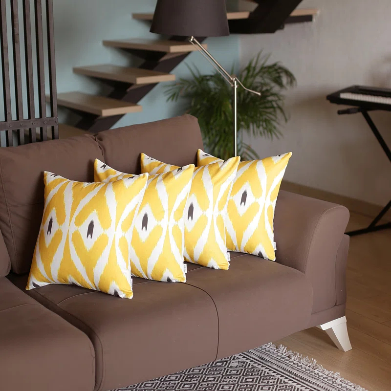 Apolena Ikat Pillow Cover (Set of 4)