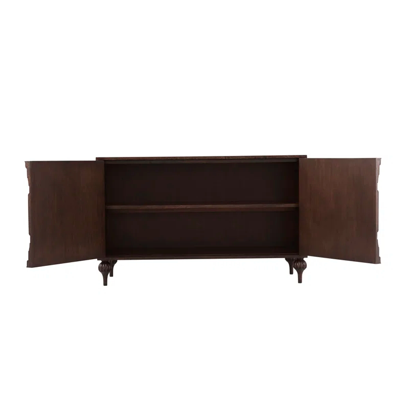 Althorp - Victory Oak Solid Wood Accent Cabinet