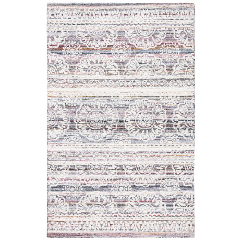 Bungalow Rose Pezanetti Hand Tufted Performance Southwestern Rug