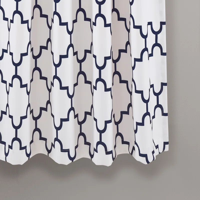 Lush Decor Geometric Room Darkening Thermal Curtain Panels (Set of 2)