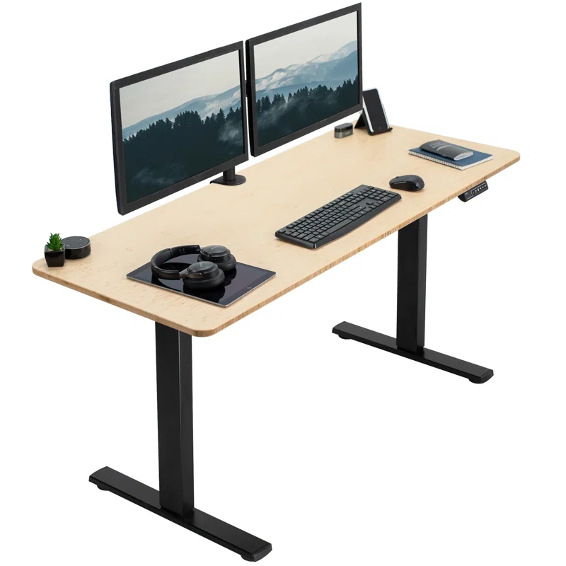 Vivo VIVO Single Motor Electric Desk with Push Button Memory Controller