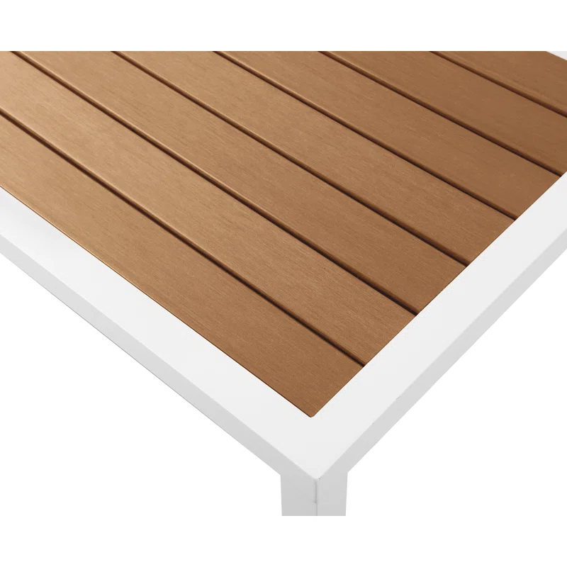 Orren Ellis Vernola Rectangular Outdoor Coffee Table