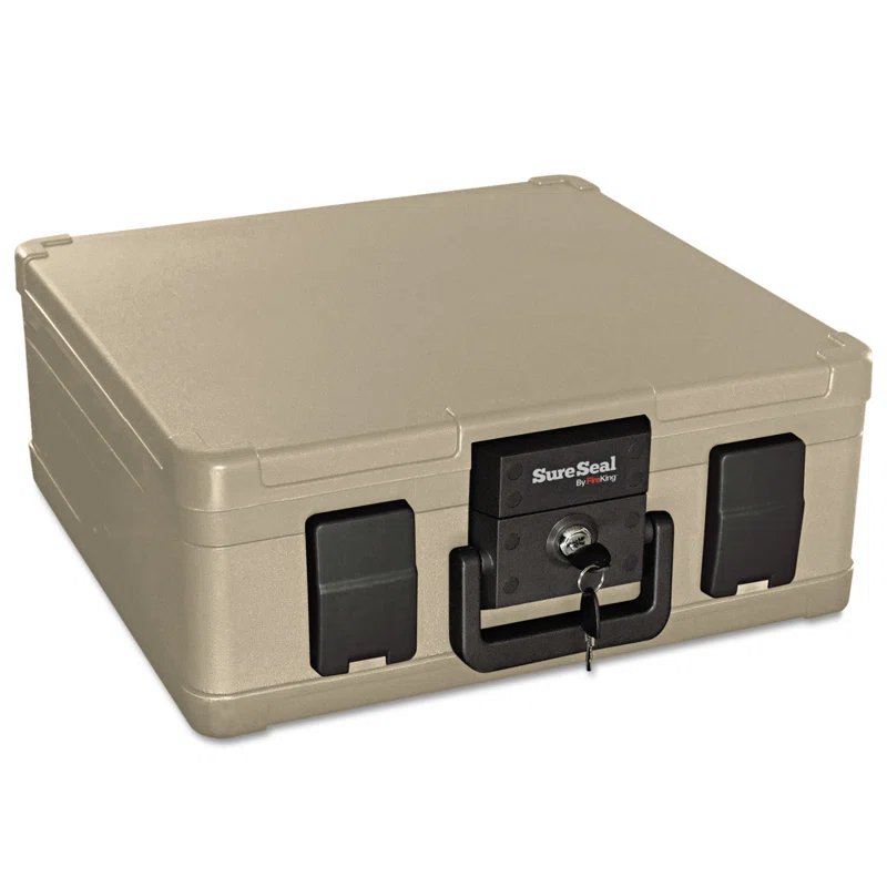 FireKing Fire And Water Chest Safe Box Lock
