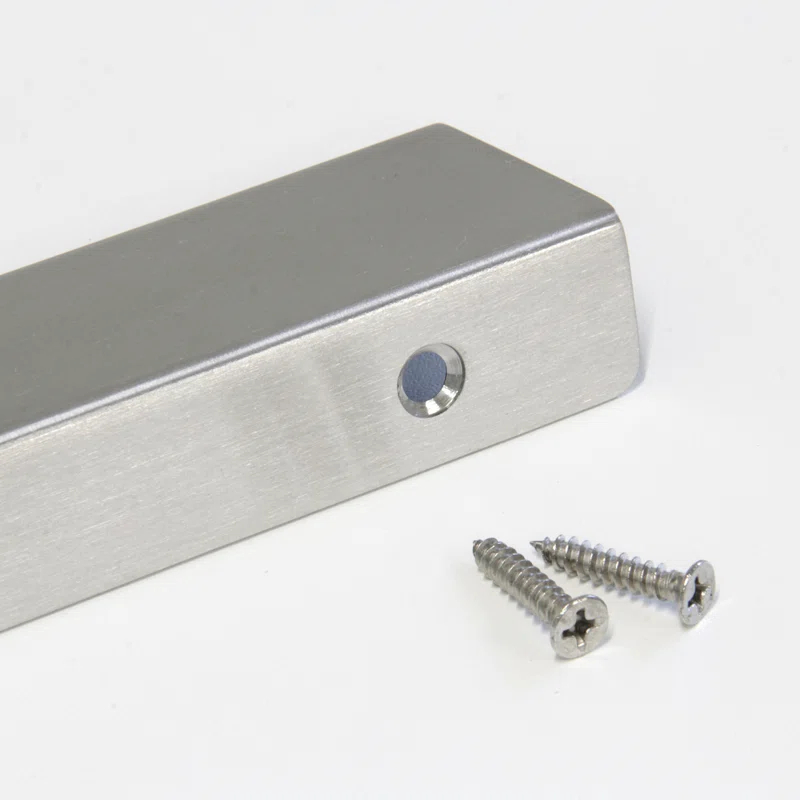 RCH Supply Company Stainless Steel Modern Industrial Finger Edge Pull - PL-SS161 from RCH Supply Co (5 Sizes) (Set of 10)