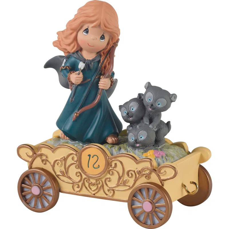 Precious Moments Disney Fulfill Your Dreams, Precious Moments Disney Birthday Princess Parade Figurine, Age 12